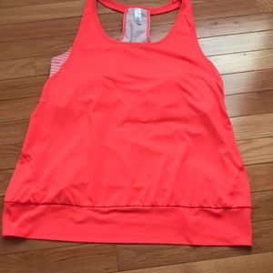 Coral Exercise Tank Top